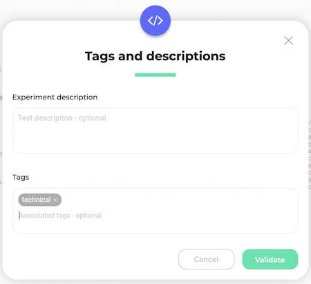 Kameleoon tag management